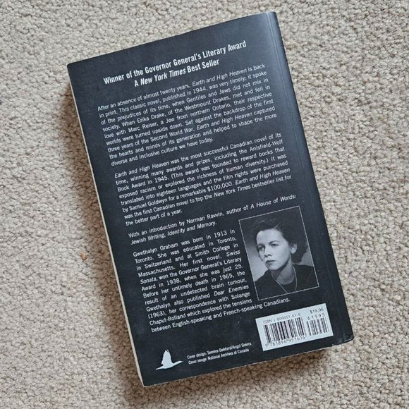 4/$25 Earth and High Heaven by Gwethalyn Graham - Paperback - Picture 6 of 6